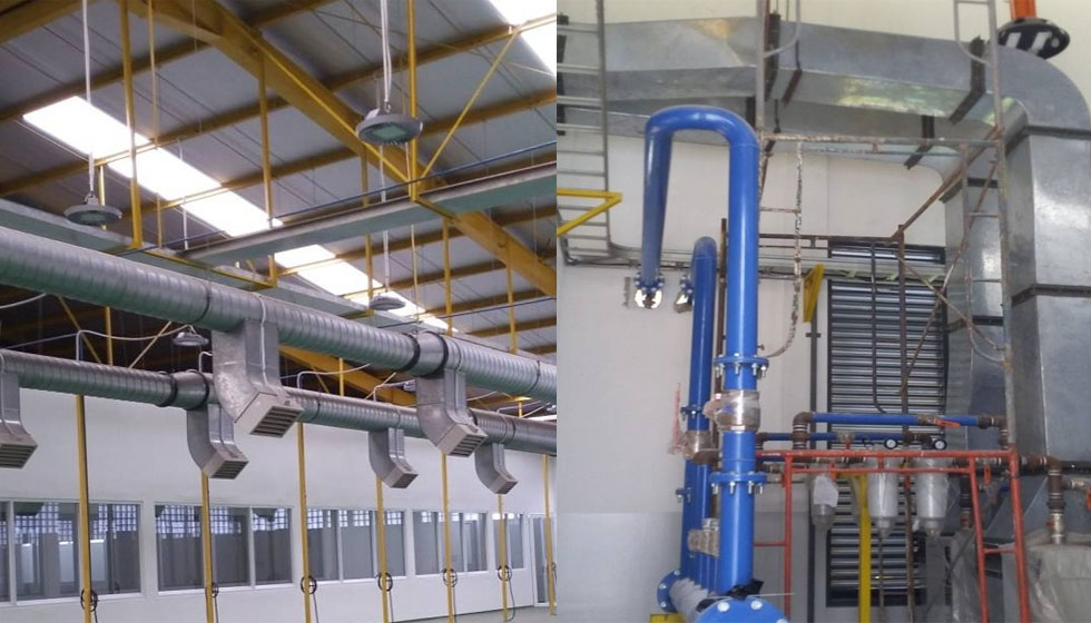 PIPING AIR COMPRESSOR PT ULTRA PRIMA ABADI 